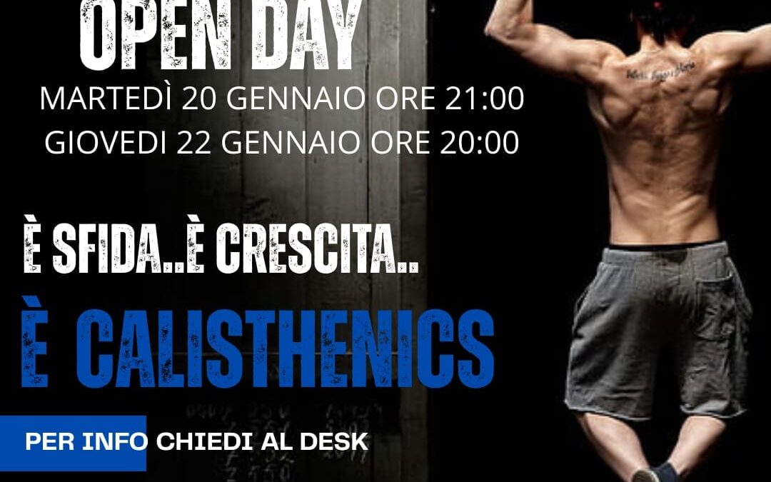 OPEN DAY CALISTHENICS